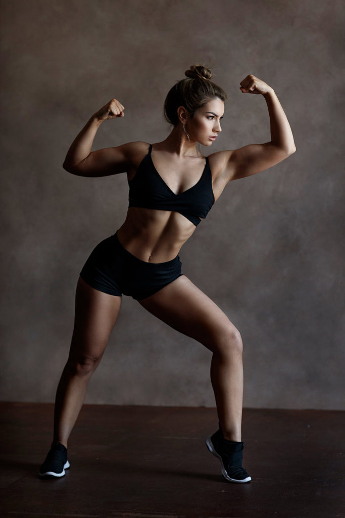 Woman Posing at Gym · Free Stock Photo